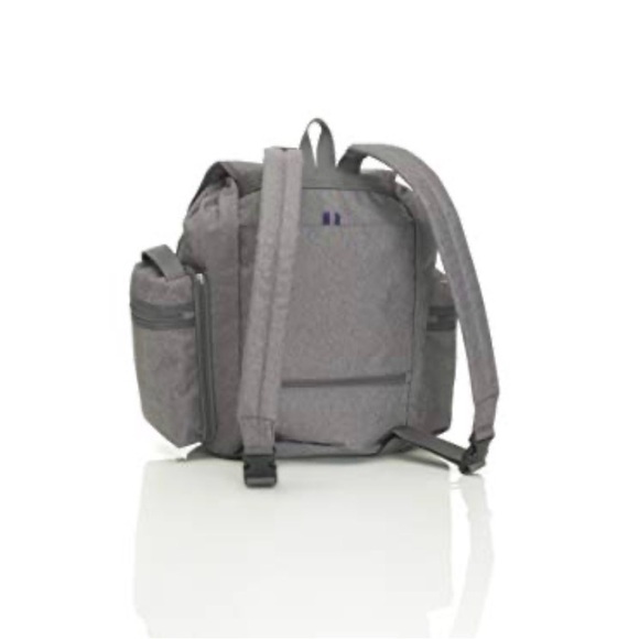 Storksak Unisex Diaper Backpack with Trolley Sleeve, detachable bottle pouch - Picture 3 of 10